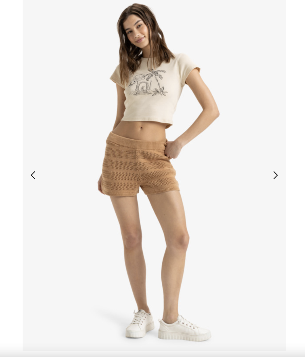 SPICEY VIBES-ELASTIC WAIST SHORTS