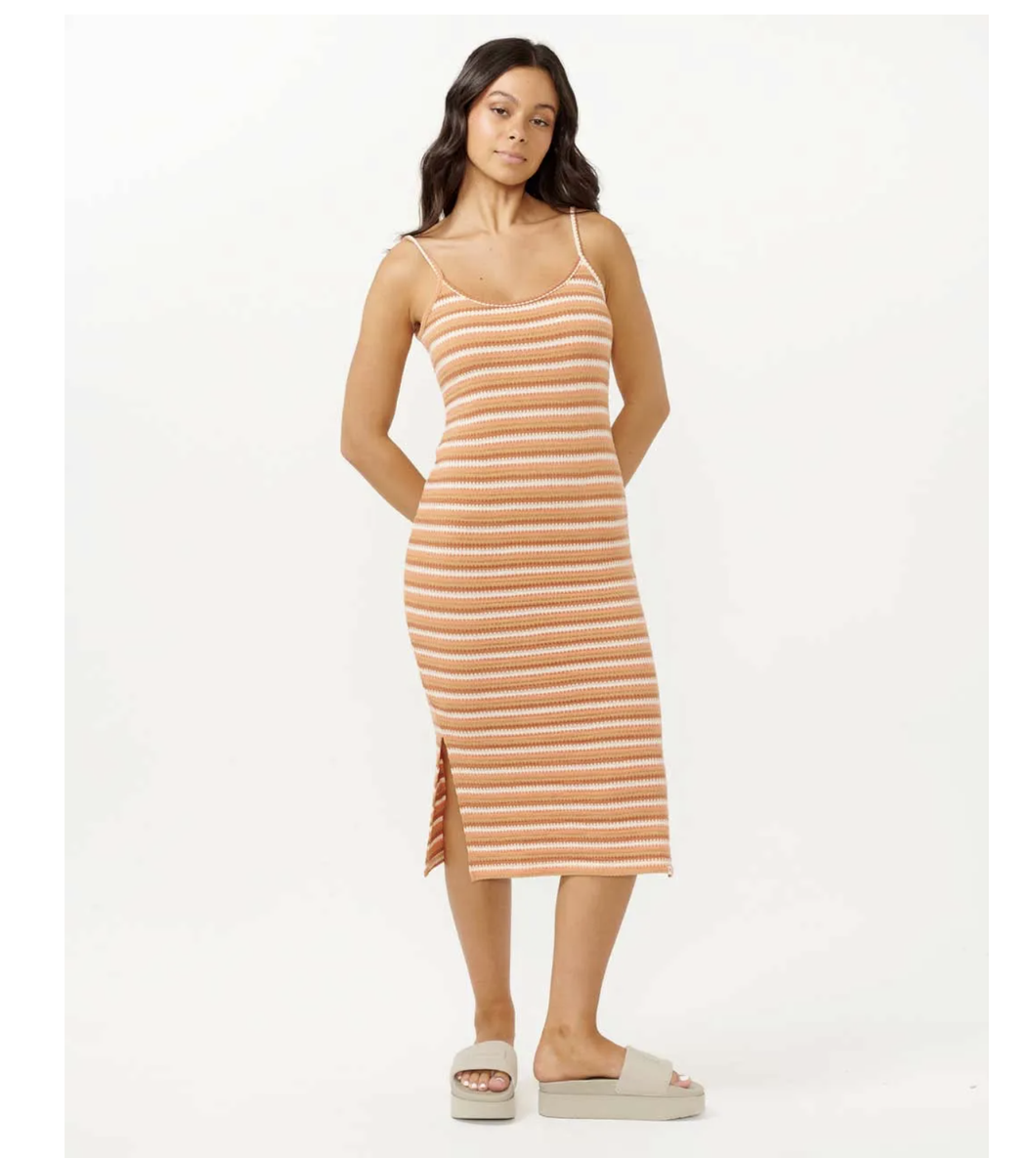 BOBBI STRIPE MIDI