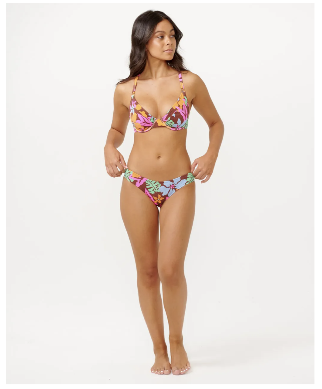 SUN TO SEA D-DD CROSS BACK  BIKINI SET