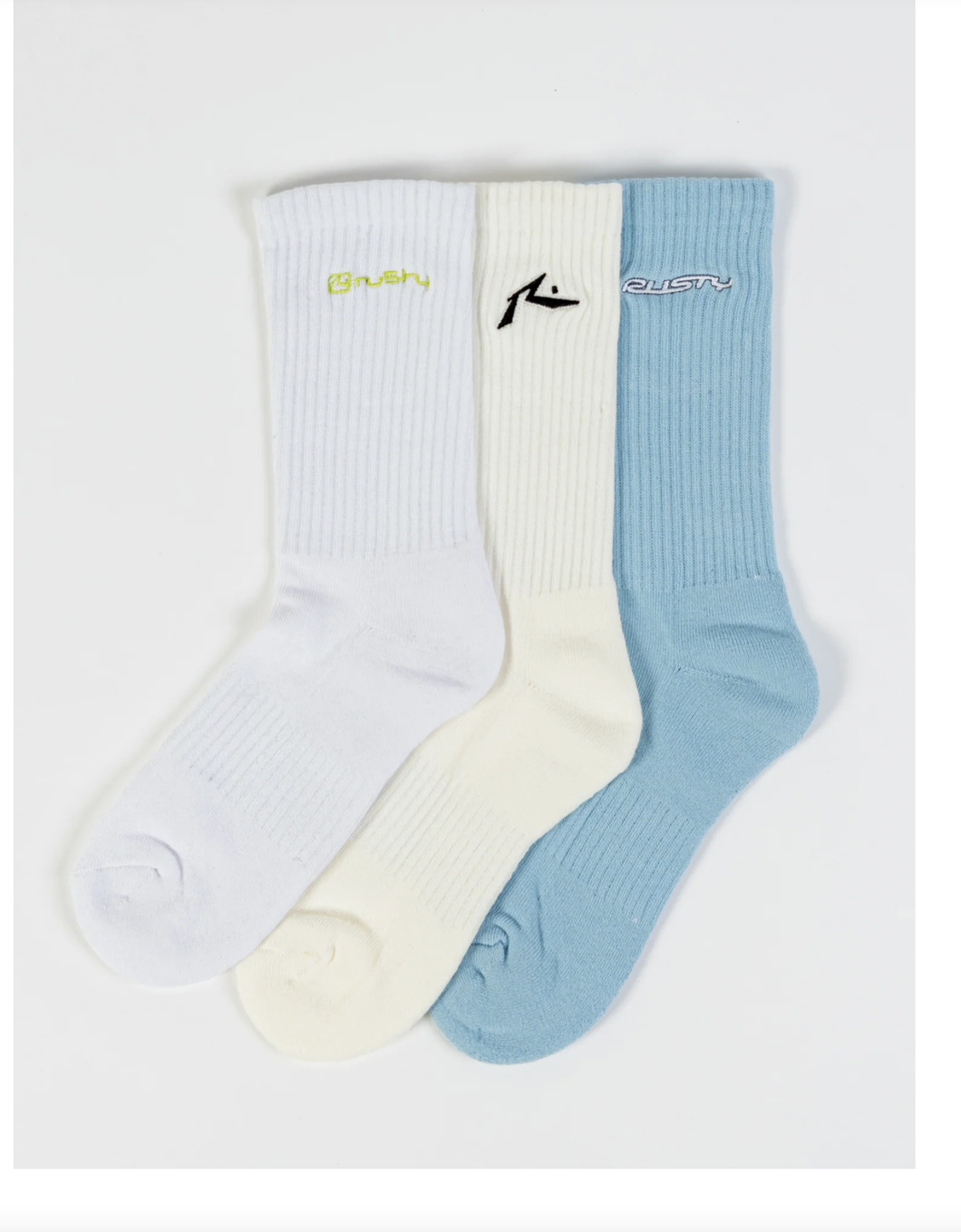 REPEAT CREW 3-PACK SOCKS