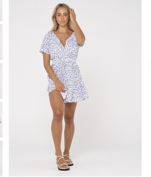 MADDI GARDEN SHORT SLEEVE DRESS