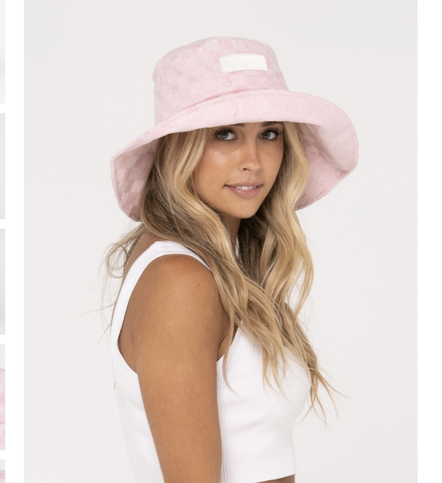 SUNNY TOWELLING BUCKET HAT