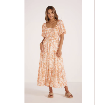 MALIA MIDI DRESS